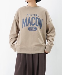 LC/LLL カレッジロゴ裏毛プルオーバー