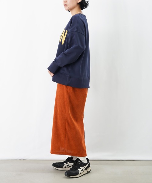 LUCA/LADY LUCK LUCA（ルカ/レディラックルカ）の「LC/LLL カレッジロゴ裏毛プルオーバー（スウェット・レディース・グレー/ベージュ/ネイビー・FREE）」の18枚目の写真