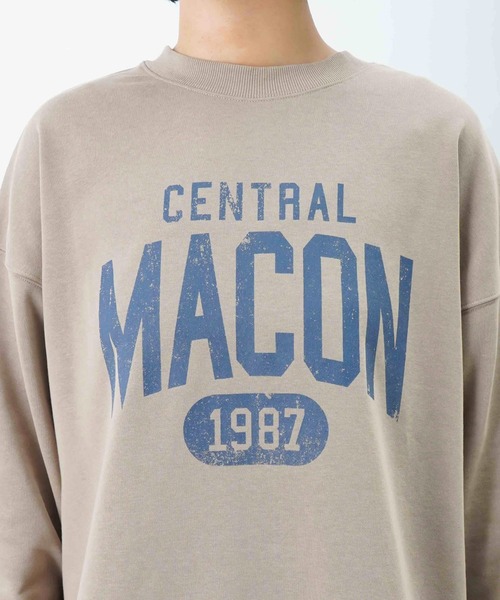 LUCA/LADY LUCK LUCA（ルカ/レディラックルカ）の「LC/LLL カレッジロゴ裏毛プルオーバー（スウェット・レディース・グレー/ベージュ/ネイビー・FREE）」の15枚目の写真