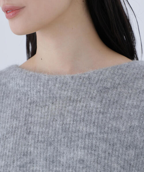 NATURAL BEAUTY BASIC(ナチュラルビューティーベーシック)の「◇アルパカ混クルーネックニット(ニット/セーター・レディース・ブルー/グレー/ベージュ・FREE)」の14枚目の写真