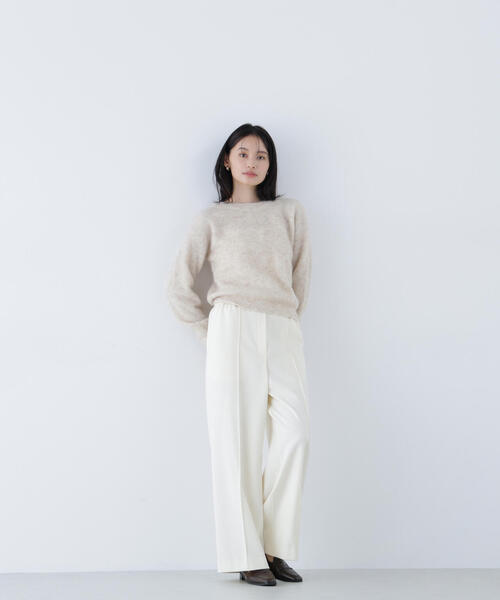 セール】◇アルパカ混クルーネックニット（ニット/セーター）｜NATURAL