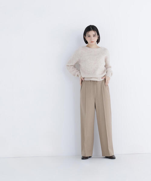 セール】◇アルパカ混クルーネックニット（ニット/セーター）｜NATURAL