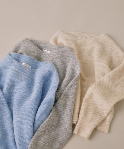 セール】◇アルパカ混クルーネックニット（ニット/セーター）｜NATURAL