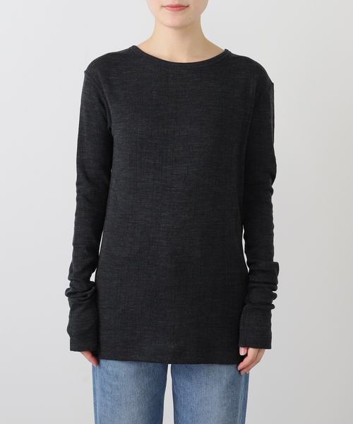 ジャーナルスタンダード レサージュ（journal standard L’essage）/【INSCRIRE /アンスクリア】Plating Rib Layered Tee：カットソー セール】【INSCRIRE /アンスクリア】Plating Rib Layered Tee