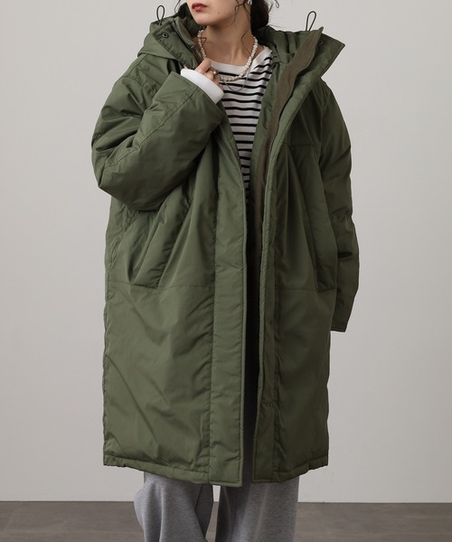 セール】hunch ソロナ中綿ロングコート（ダウンジャケット/コート