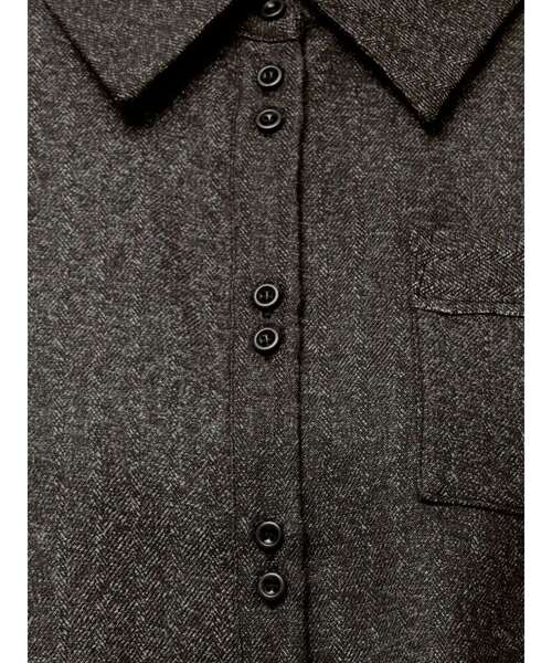 ELENDEEK（エレンディーク）の「バックレイヤードシャツ（シャツ/ブラウス・レディース・チャコールグレー/グレー・FREE）」の20枚目の写真