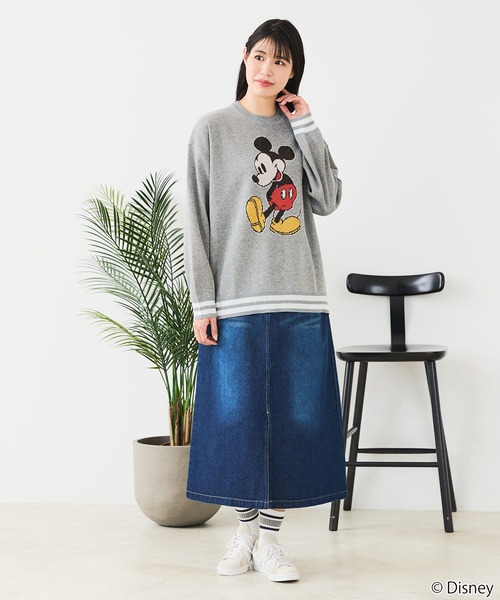 Disney(ディズニー)の「【DISNEY/ディズニー】DISNEY ジャガードニット(ニット/セーター・レディース・スミクロ/ブルー/オフホワイト/グレー/ベージュ/ブラック・LARGE/MEDIUM)」の19枚目の写真