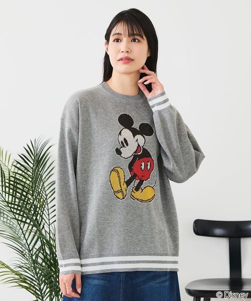 Disney(ディズニー)の「【DISNEY/ディズニー】DISNEY ジャガードニット(ニット/セーター・レディース・スミクロ/ブルー/オフホワイト/グレー/ベージュ/ブラック・LARGE/MEDIUM)」の22枚目の写真