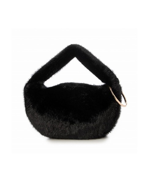 CACHELLIE（カシェリエ）の「ECO FUR x RING 2WAY BAG（トートバッグ・レディース・グレー/モカ/ブラック・FREE）」の9枚目の写真