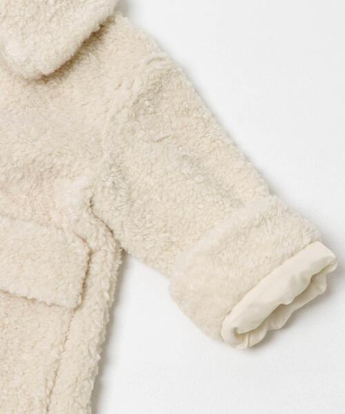 URBAN RESEARCH DOORS（アーバンリサーチドアーズ）の「『WEB/一部店舗限定サイズ』ボアコート(KIDS)（その他アウター・キッズ・ブルー/アイボリー・105/135/150/120）」の18枚目の写真