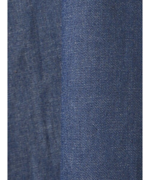 MidiUmi（ミディウミ）の「MidiUmi ワイドデニムジャケット（ダウンジャケット/コート・レディース・ネイビー/ブルー・FREE）」の4枚目の写真