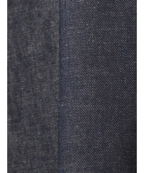 MidiUmi（ミディウミ）の「MidiUmi ワイドデニムジャケット（ダウンジャケット/コート・レディース・ネイビー/ブルー・FREE）」の5枚目の写真