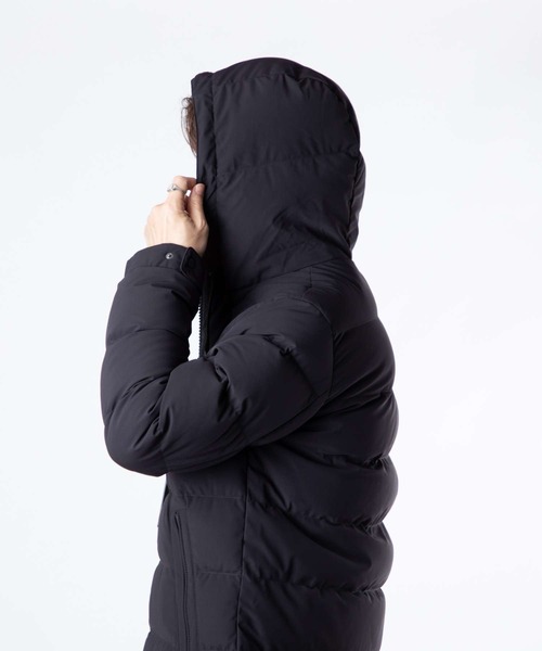 HERNO(ヘルノ)の「HERNO DOWN JACKET ヘルノ ロング ダウンコート(ダウンジャケット/コート・メンズ・ブラック/ネイビー系1・46/48/44/50)」の6枚目の写真
