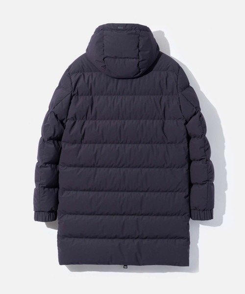 HERNO(ヘルノ)の「HERNO DOWN JACKET ヘルノ ロング ダウンコート(ダウンジャケット/コート・メンズ・ブラック/ネイビー系1・46/48/44/50)」の9枚目の写真