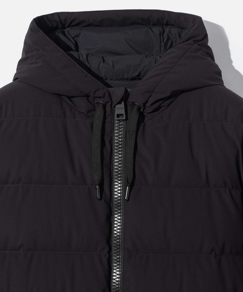 HERNO(ヘルノ)の「HERNO DOWN JACKET ヘルノ ロング ダウンコート(ダウンジャケット/コート・メンズ・ブラック/ネイビー系1・46/48/44/50)」の10枚目の写真