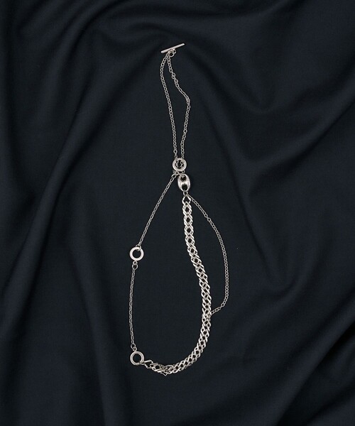 UNITED TOKYO(ユナイテッドトウキョウ)の「マルチWAYチェーンネックレス(ネックレス・レディース・シルバー・FREE)」の1枚目の写真