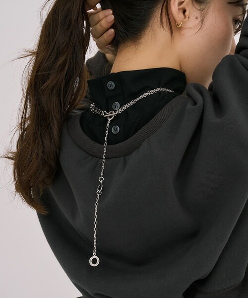 UNITED TOKYO(ユナイテッドトウキョウ)の「マルチWAYチェーンネックレス(ネックレス・レディース・シルバー・FREE)」の6枚目の写真