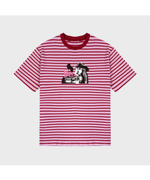 [ユニセックス]SPEEDストライプ半袖Tシャツ_3カラー
