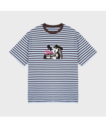 [ユニセックス]SPEEDストライプ半袖Tシャツ_3カラー