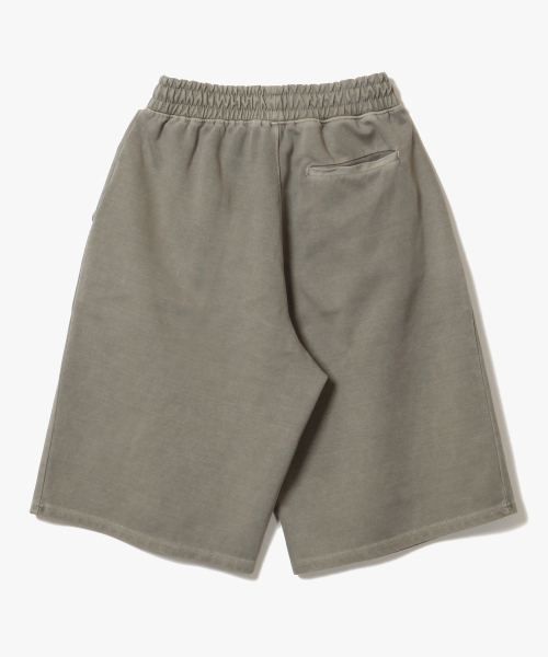 XERO（ゼロ）の「Deep One Tuck Pigment Sweat Shorts [Khaki]（その他パンツ・メンズ・その他・LARGE/FREE/SMALL/MEDIUM）」の2枚目の写真