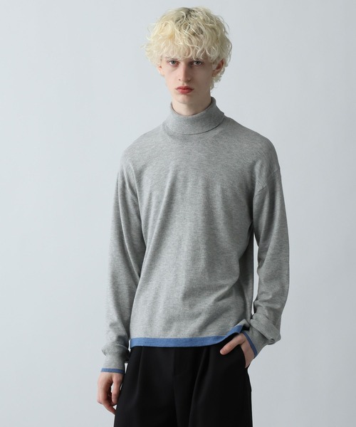 HARE(ハレ)の「MILKYフワニットハイネック(HARE)(ニット/セーター・メンズ・グリーン/ブラック/グレー・SMALL/MEDIUM)」の22枚目の写真