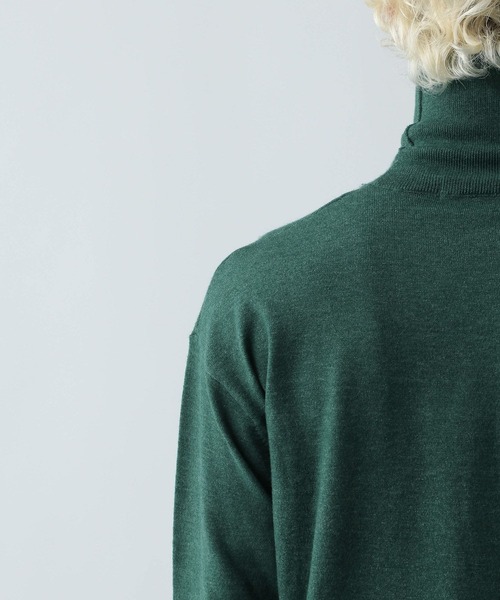 HARE(ハレ)の「MILKYフワニットハイネック(HARE)(ニット/セーター・メンズ・グリーン/ブラック/グレー・SMALL/MEDIUM)」の10枚目の写真
