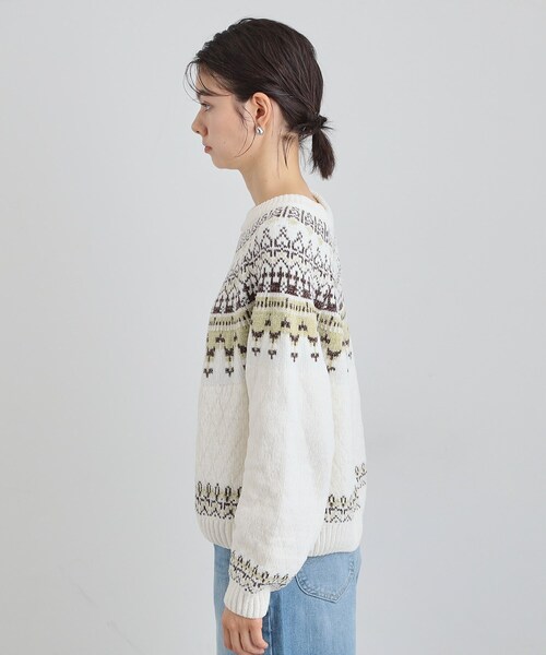 THE SHOP TK (ザ ショップ ティーケー )の「上品さと少しの遊び心を モール求心柄ニット(ニット/セーター・レディース・アイボリー系/ブラック系その他/ベージュ系その他4・12/13)」の17枚目の写真