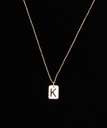 grace grace  | 【grace grace/グラスグラス】10KイニシャルプレートNL-K(ネックレス)