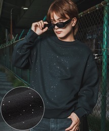 improves | ラメ裏起毛 スウェットプルオーバー(スウェット)