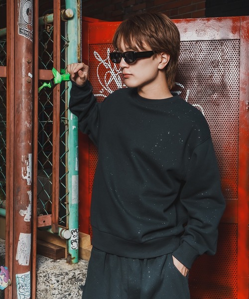 improves（インプローブス）の「ラメ裏起毛 スウェットプルオーバー（スウェット・メンズ・ブラック/ネイビー/ブラウン・LARGE/MEDIUM）」の13枚目の写真