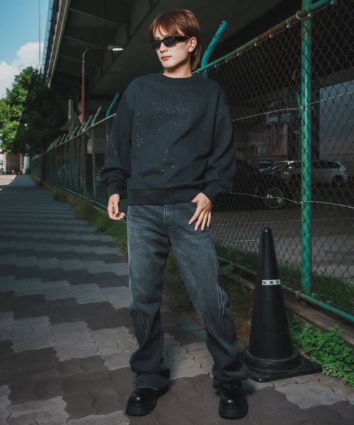 improves（インプローブス）の「ラメ裏起毛 スウェットプルオーバー（スウェット・メンズ・ブラック/ネイビー/ブラウン・LARGE/MEDIUM）」の14枚目の写真