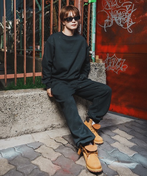 improves（インプローブス）の「ラメ裏起毛 スウェットプルオーバー（スウェット・メンズ・ブラック/ネイビー/ブラウン・LARGE/MEDIUM）」の15枚目の写真