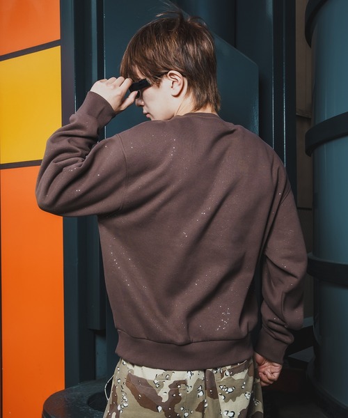 improves（インプローブス）の「ラメ裏起毛 スウェットプルオーバー（スウェット・メンズ・ブラック/ネイビー/ブラウン・LARGE/MEDIUM）」の17枚目の写真