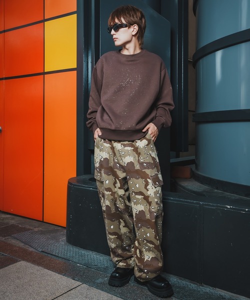 improves（インプローブス）の「ラメ裏起毛 スウェットプルオーバー（スウェット・メンズ・ブラック/ネイビー/ブラウン・LARGE/MEDIUM）」の18枚目の写真