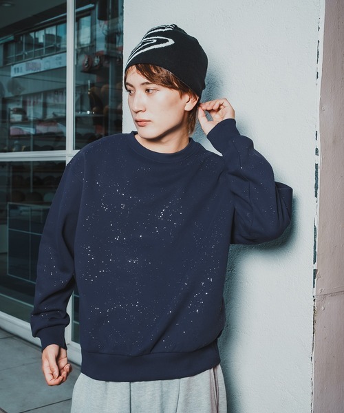 improves（インプローブス）の「ラメ裏起毛 スウェットプルオーバー（スウェット・メンズ・ブラック/ネイビー/ブラウン・LARGE/MEDIUM）」の22枚目の写真