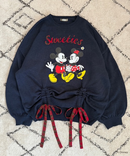 Disney/ディズニー】 ミッキーマウス&ミニーマウス チェックロゴ