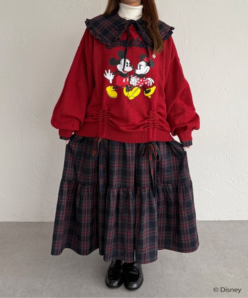 セール】【Disney/ディズニー】 ミッキーマウス&ミニーマウス チェック