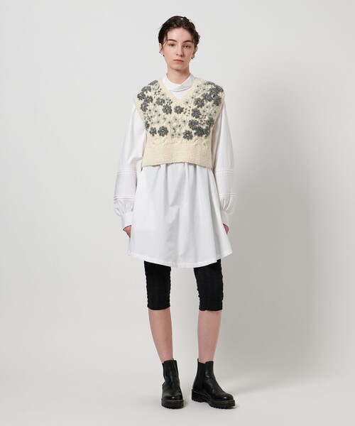 セール】＜Pheeta＞Clara フラワー ニットベスト/014C-HN1（ベスト