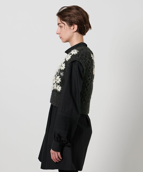 セール】＜Pheeta＞Clara フラワー ニットベスト/014C-HN1（ベスト