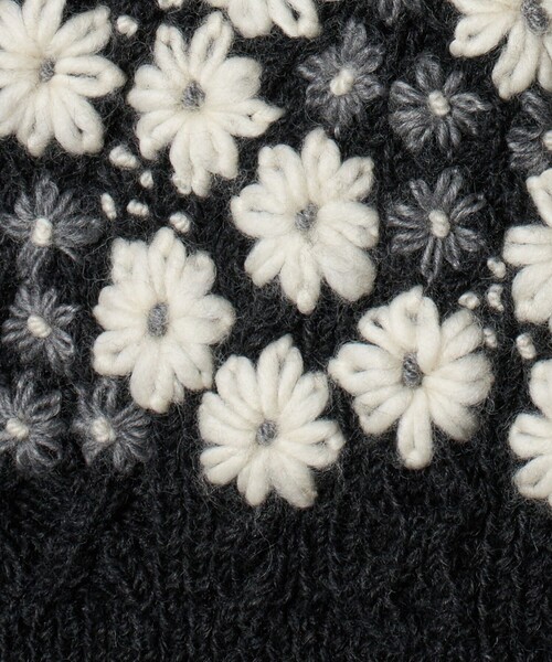 セール】＜Pheeta＞Clara フラワー ニットベスト/014C-HN1（ベスト