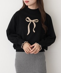 タートルネックバルーンスリーブニット ニット タートル」に該当する