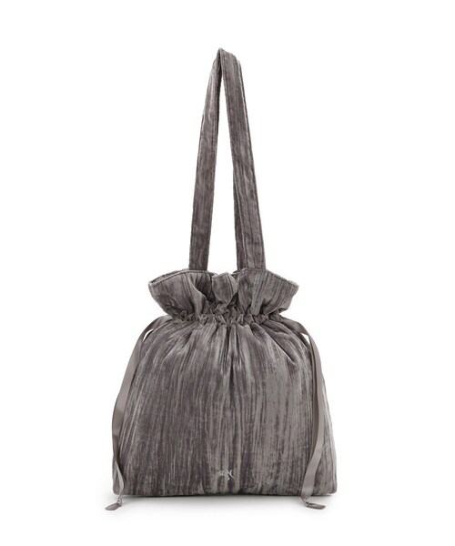 Dessin(デッサン)の「2WAYベロアトートバッグ(トートバッグ・レディース・グレー/ブラック/ライトブルー・00)」の12枚目の写真