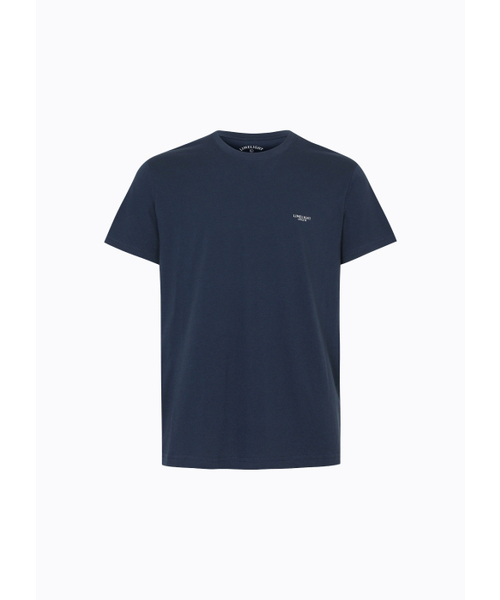 LIMELIGHT APPAREL(ライムライトアパレル)の「アスリットスタンダードフィットTシャツ(ネイビー/ホワイト)(Tシャツ/カットソー・メンズ・その他・SMALL/MEDIUM/LARGE)」の2枚目の写真