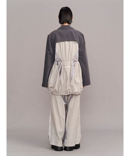 UN3D.(アンスリード)の「FRONT BACK DOCKING PANTS / フロントバックドッキングパンツ(その他パンツ・レディース・ブラック/グレー・36/38)」の5枚目の写真