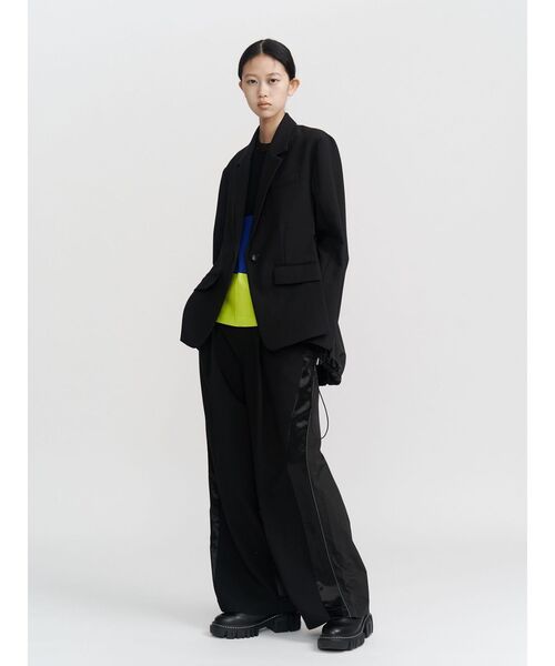 UN3D.(アンスリード)の「FRONT BACK DOCKING PANTS / フロントバックドッキングパンツ(その他パンツ・レディース・ブラック/グレー・36/38)」の7枚目の写真