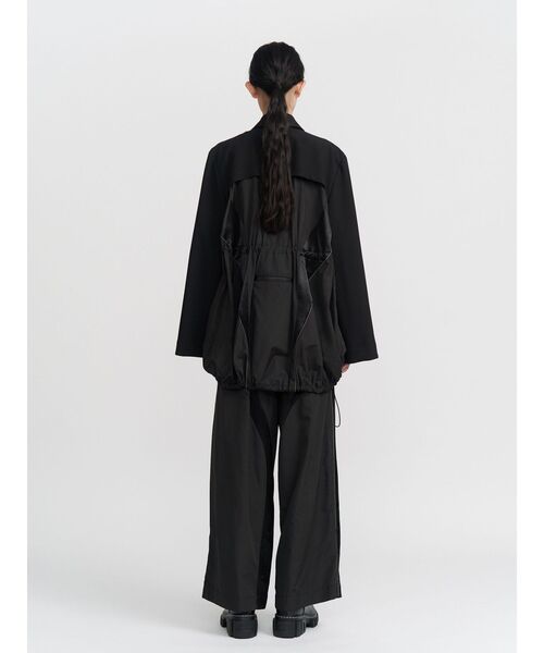 UN3D.(アンスリード)の「FRONT BACK DOCKING PANTS / フロントバックドッキングパンツ(その他パンツ・レディース・ブラック/グレー・36/38)」の10枚目の写真