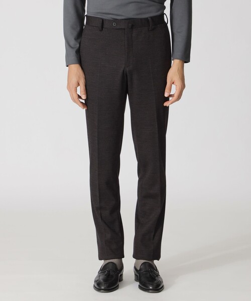 Paul Stuart（ポールスチュアート）の「「STUART'S TRAVELER」　バーズアイジャージースラックス（スラックス・メンズ・ネイビー/グレー系その他2・46/48/50/52）」の11枚目の写真