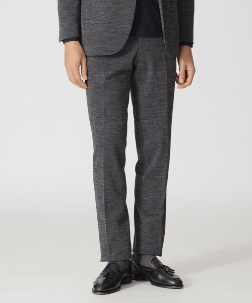 Paul Stuart（ポールスチュアート）の「「STUART'S TRAVELER」　バーズアイジャージースラックス（スラックス・メンズ・ネイビー/グレー系その他2・46/48/50/52）」の10枚目の写真