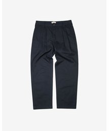 Tura Cotton Washed Pants (Navy)