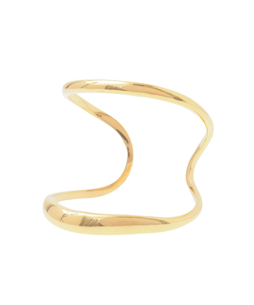 JAMIRAY（ジャミレイ）＞“LINE SCULPT”バングル（ゴールド）（その他